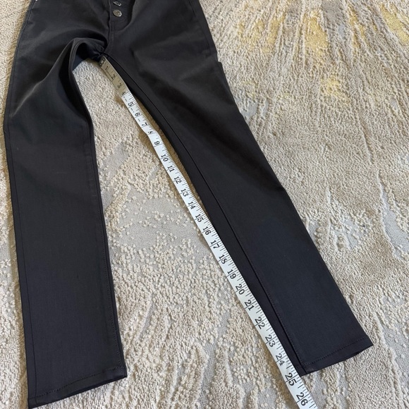 VERONICA BEARD Jeans Debbie Coated High Rise Skinny black crop high rise 25 / 0 - Picture 6 of 16